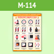 Плакат «Аварийные ситуации на паровом котле» (М-114, самокл. пленка, A2, 1 лист)
